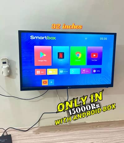 Orange 32 inches lcd with android box