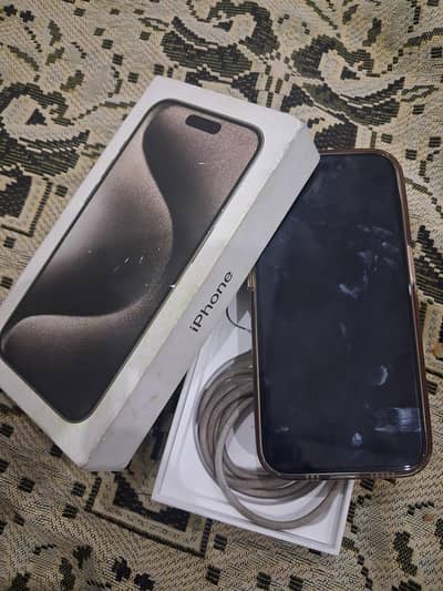 Iphone 15 pro(LLA),Natural titanium,128gb