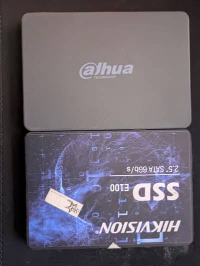 HikVision 512gb SATA SSD and Dahua 128gb SATA SSD