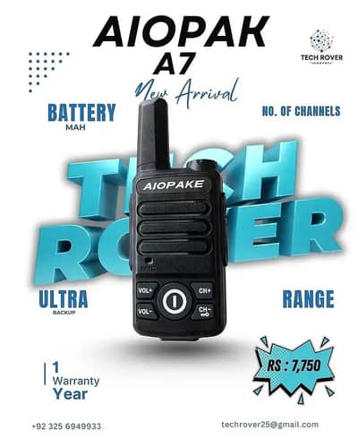 Walkie talkie ,Motorola, Aiopak A7 kenwood | Wirless Set