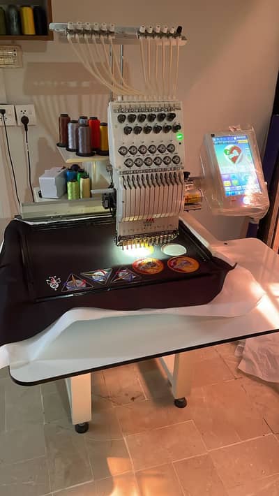 Computerized Embroidery Machine, for Logos, Embriodery and many More
