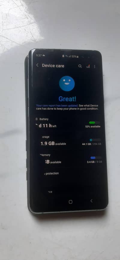 Samsung s10 5g pta appved  8gb 256gb