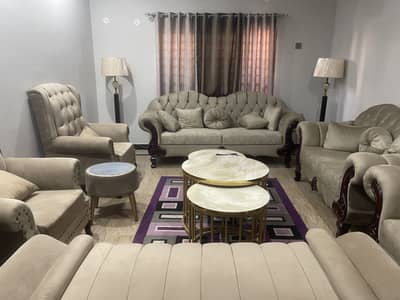 Sofa chair and table sale