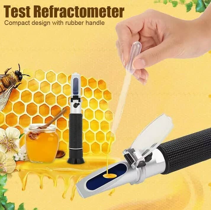 Brix Refractometer Range 0-32 Specific Gravity Handheld Hydrometer 2