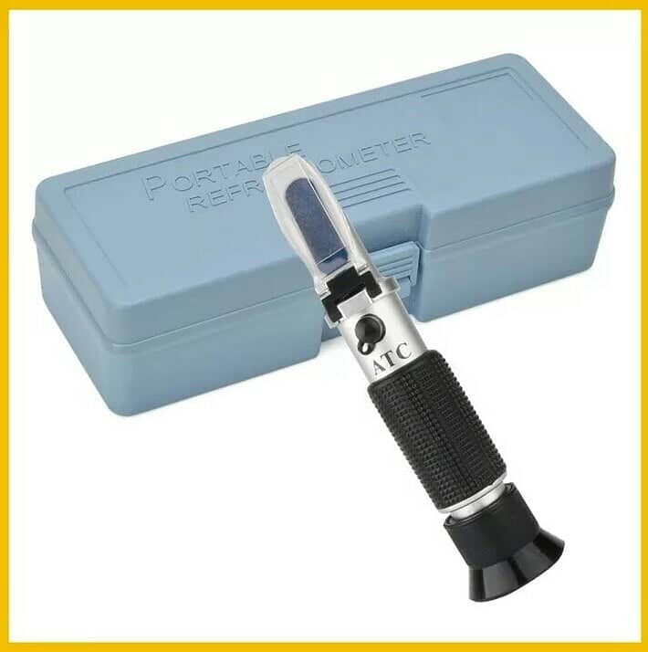 Brix Refractometer Range 0-32 Specific Gravity Handheld Hydrometer 5
