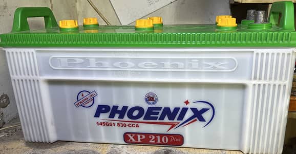Phonix bettry for sale 210 amp 23 plates urgent sala