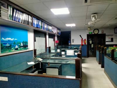 I-10 SEPARATE BUILDING 55000 SQ. FEET WITH BASEMENT GROUND & 1ST FLOOR BEST FOR SOFTWARE HOUSES HUGE CAR PARKING NEAR TO DRY PORT ROAD