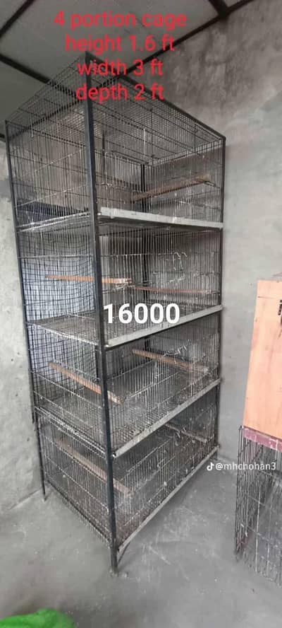 4 portion cage, Gulshan-e-Ravi