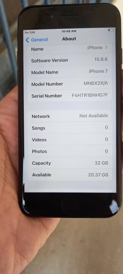 iphone 7 non pta  fresh set