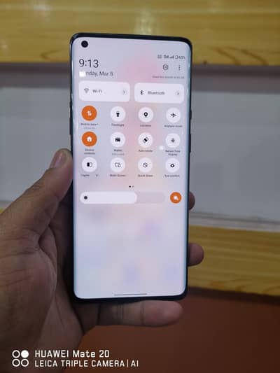Oneplus 8 pro all ok 12 256GB Mobile or charger