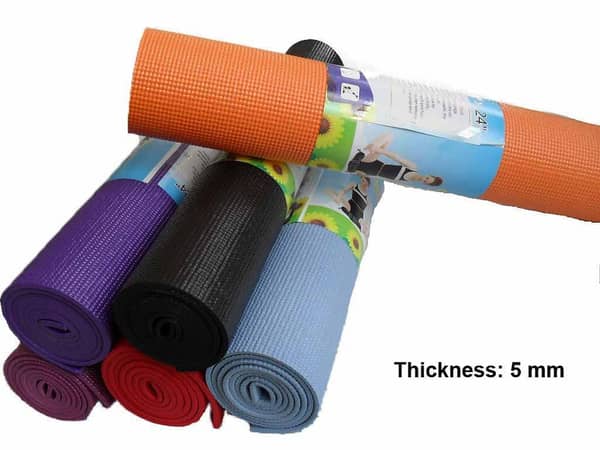 5mm Non-Slip Yoga Mats for Exercise and Fitness