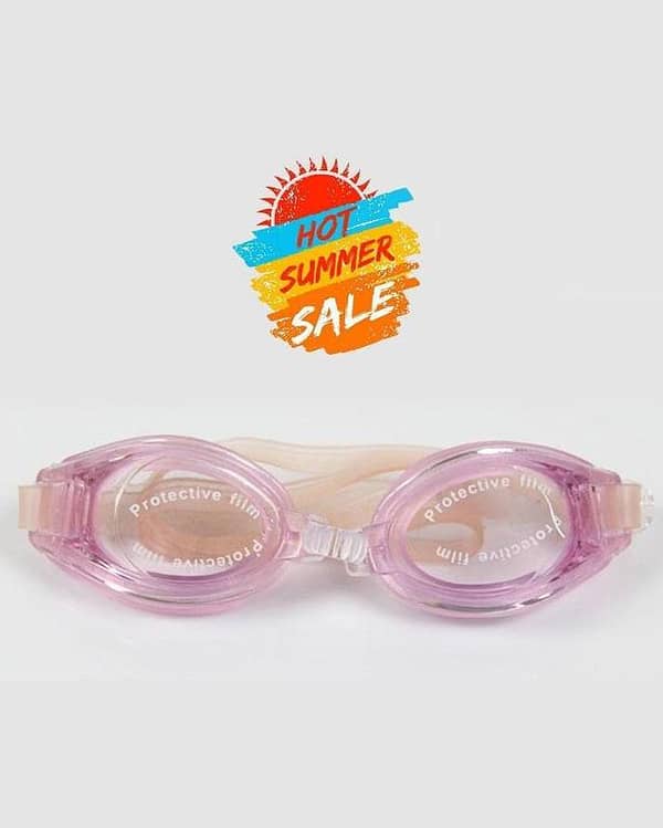 Pink Swimming Goggles - Durable and Comfortable