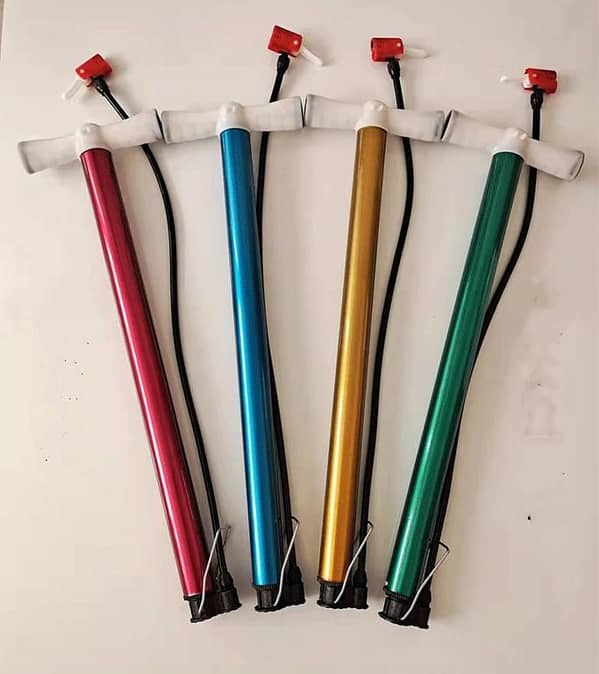 Large Portable Foot Air Pump for Bicycles, Cars And Sports Balls Including Football and handball