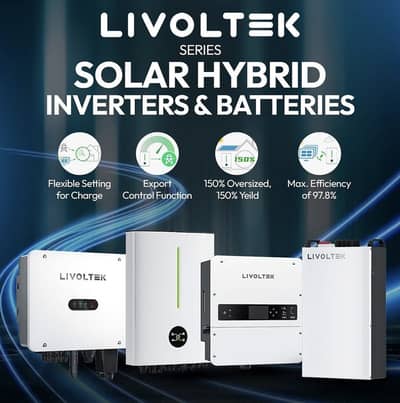Livoltek all series available ongrid + Hybrid