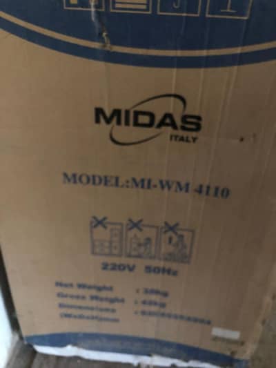 MIDAS NEW WASHE. WM- 4110