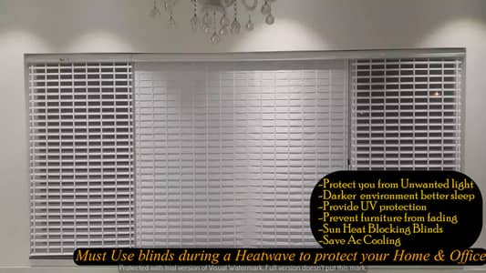 office Remote control blind | Faux blind | Logo Blind | Window Blinds