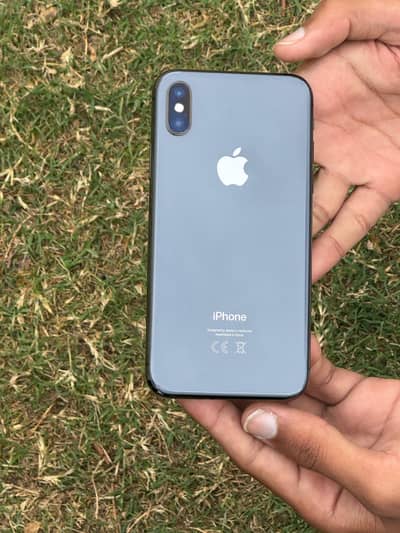 good condition iphone x black color