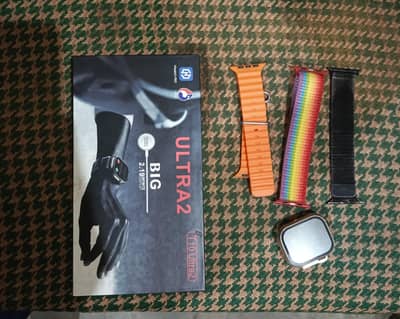 Ultra 2 watch with 3 straps