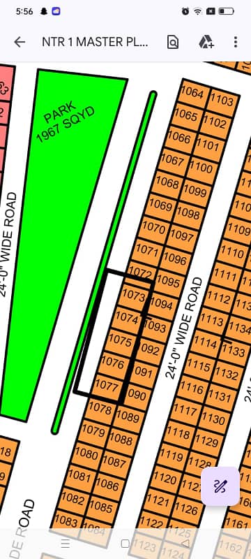 L-1077, 80 Sq. Yard, NTR-Gold Block