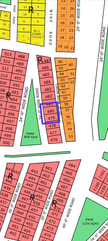 R-479, 120 Sq Yard, Executive Block