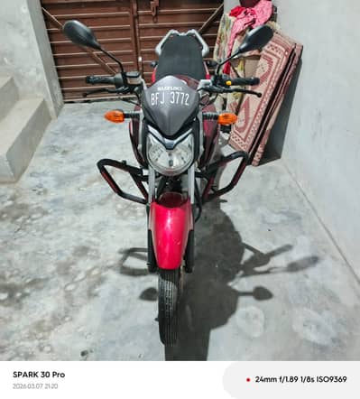 Suzuki GSX-125 Excellent bike|Year 2024/25|Call + WhatsApp 0307-690373