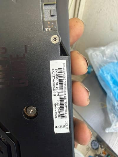 zotac rtx 3080 10gb trinity 310bit ddr6 graphic card