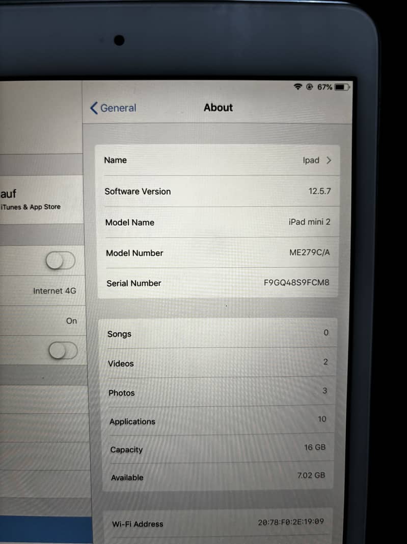 ipad mini 2 with box 4