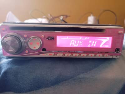 JVC CD player with Bluetooth dongle