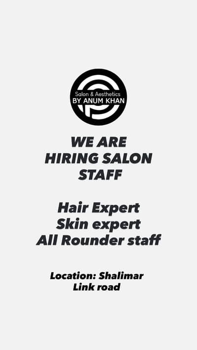 Salon Staff required