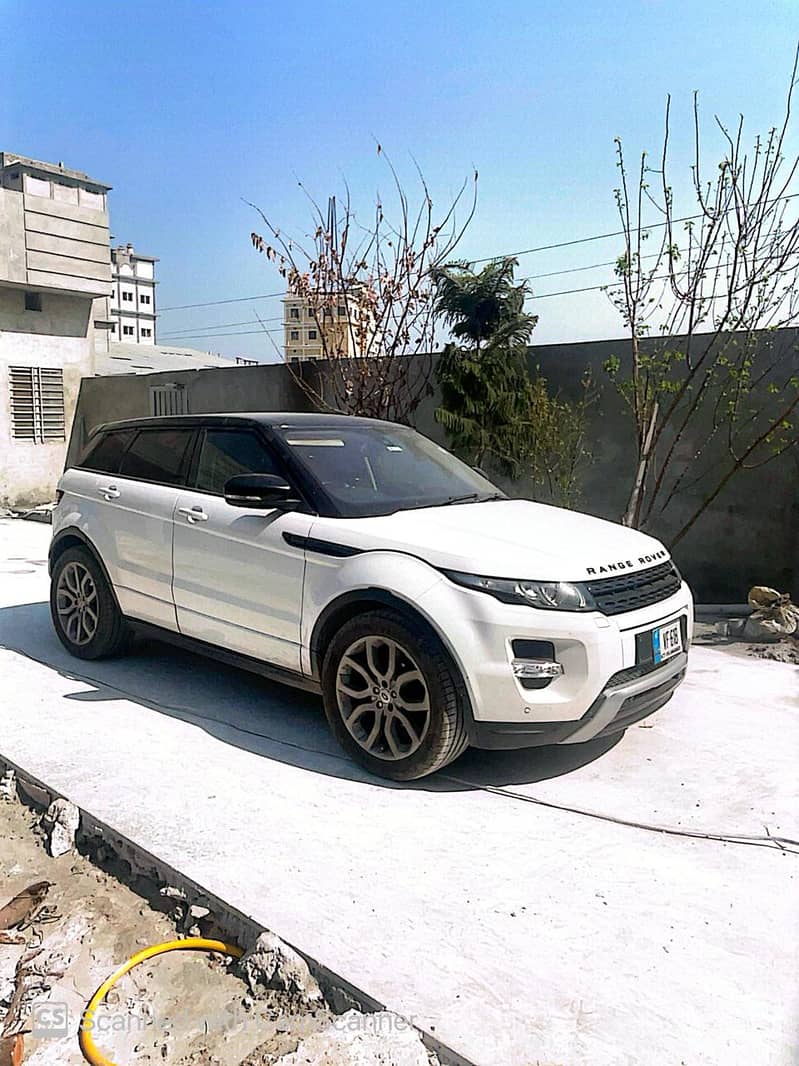 Range Rover Evoque 2012 0