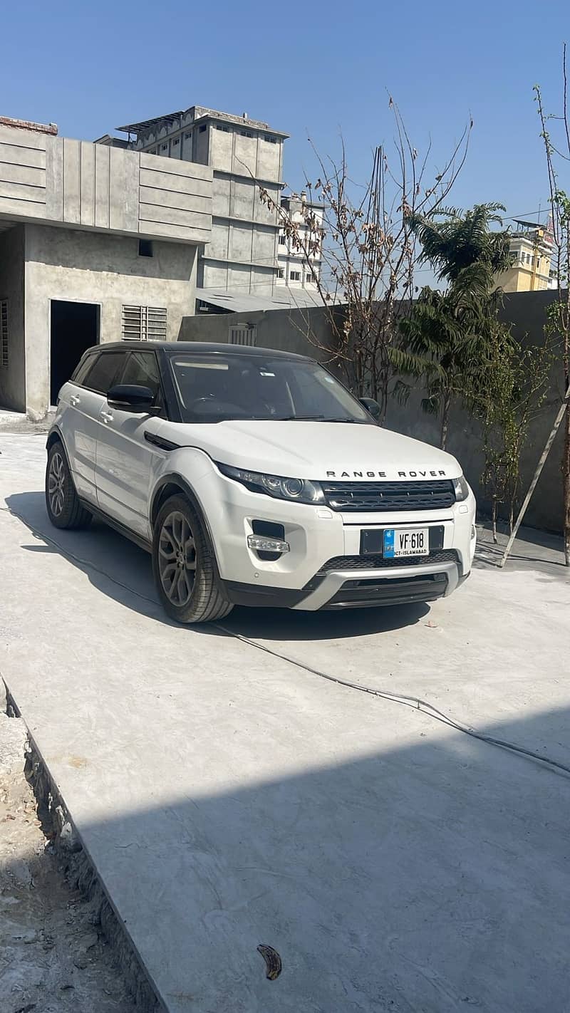 Range Rover Evoque 2012 1