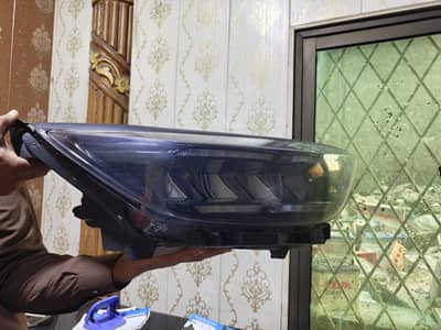 Kia stonic headlight fogg light plus front jali