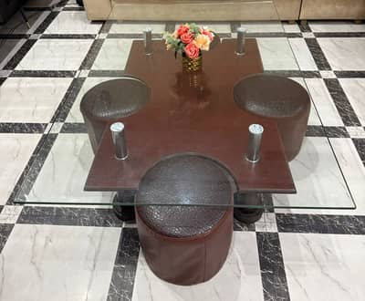 Center Table cum Lounge Table