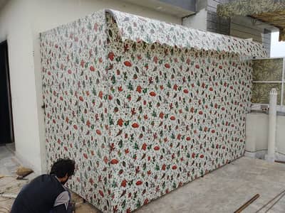 fiber sheet works/fiber glass sheds/car parking shed/Fiberglass conopy