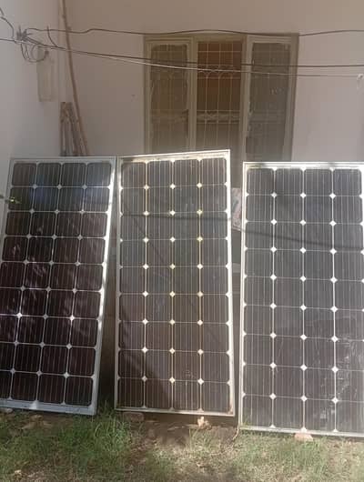 Three Solar Panels 150 watt