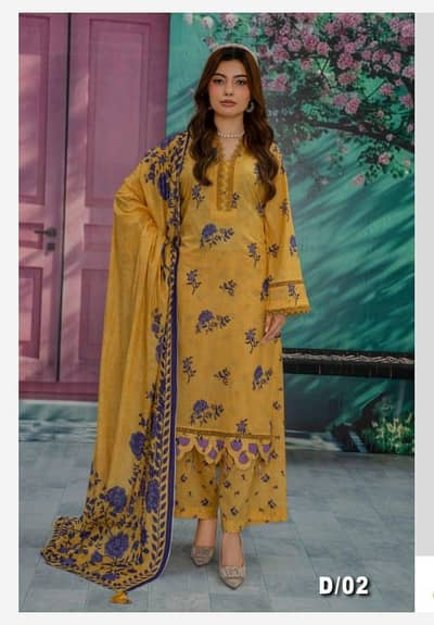 printed lawn for womens by scs brand