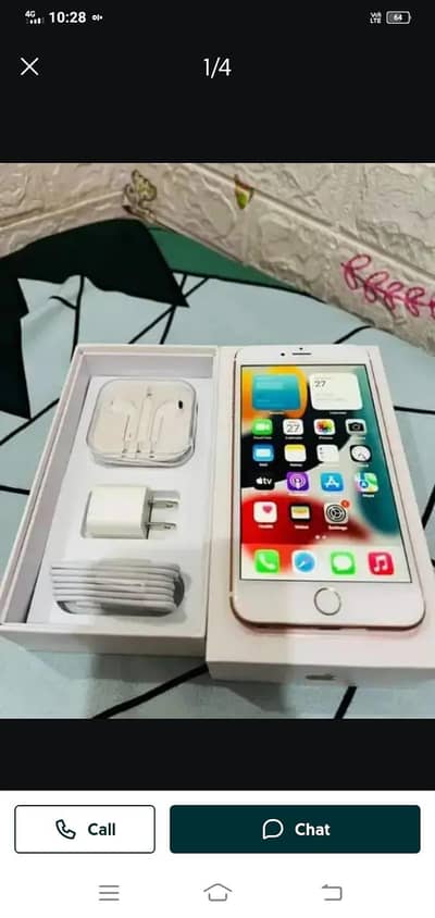 iphone 6 plas 128 GB with box my WhatsApp number 0347/72/98/721