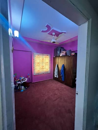 West Open Flat Sized 700 Square Feet Available In Nazimabad 3