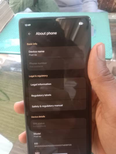 google 6a after 7 day remove