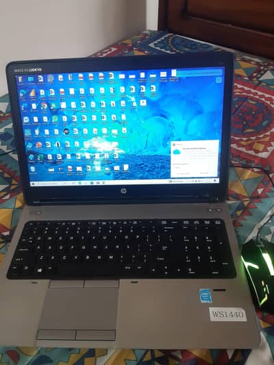 HP laptop core i5 gen 4 , 8gb ram, 128gb ssd