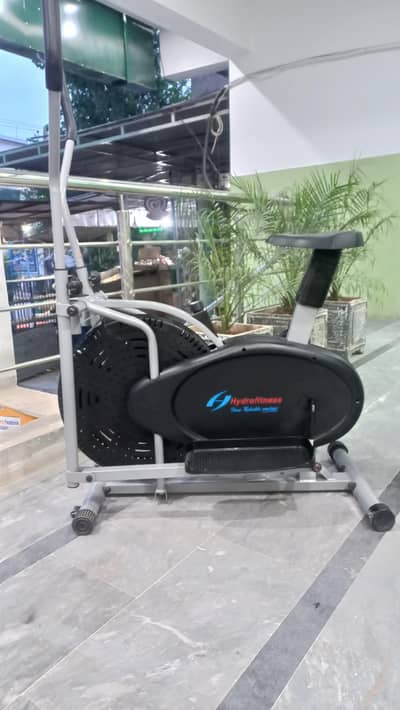 Elliptical cycle exercise cycling machine magnetic spin bike gym cross