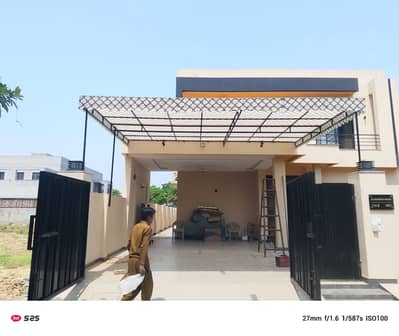 fiber sheet works/fiber glass sheds/car parking shed/Fiberglass conopy