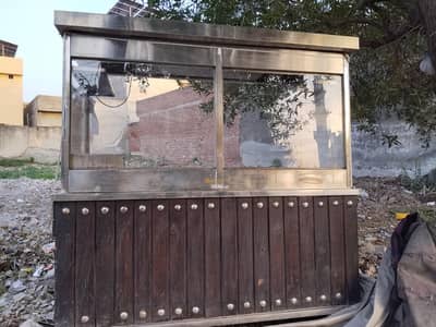 Running Burger Stall for Sale – Complete Setup with Fryer