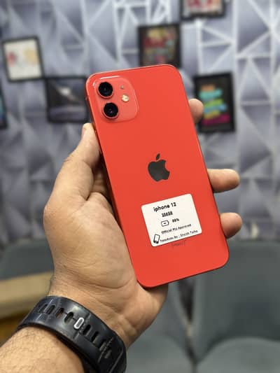 iphone 12 256GB Pta Approved mint condition battery 88%