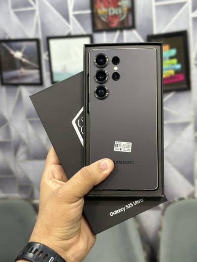 Samsung S25 Ultra 12GB 256GB Pta Approved C brand new phone