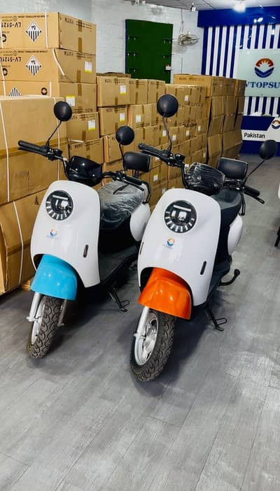 Ecofy Electric Scooty for Sale | 60V Battery | 60–70KM Range Peshawar