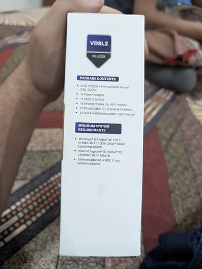 Almost New PTCL VDSL2 Modem Router - 300 Mbps Wireless N  *