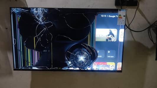 Multynet Led tv screen broken