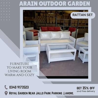 Garden chairs/rattan sofa sets/dining tables/UPVC outdoor furniture