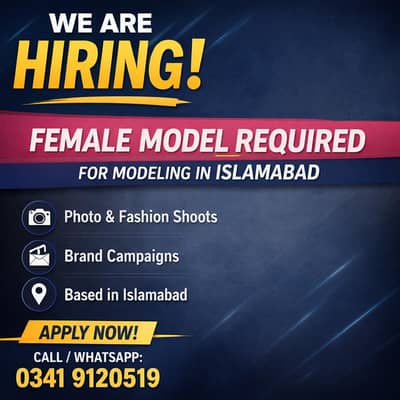 Female Jobs in Islamabad | Photoshoot | Brand Campaigns